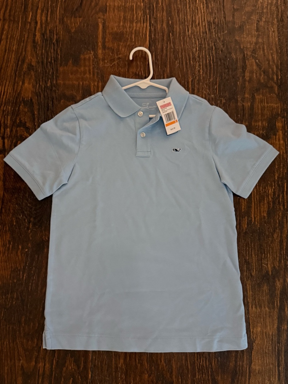 Vineyard Vines Light Blue Kids Polo Shirt
